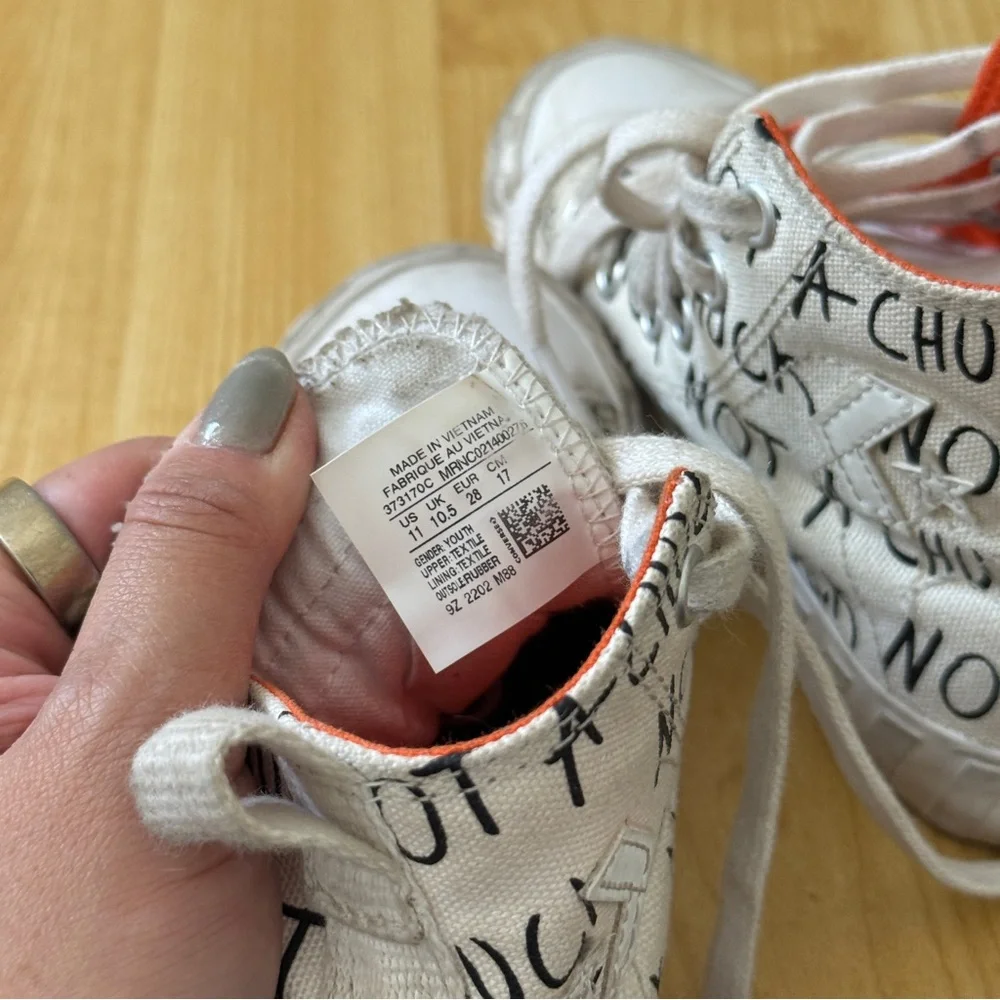 Converse Not A Chuck High Tops Toddler Sneakers Size 11